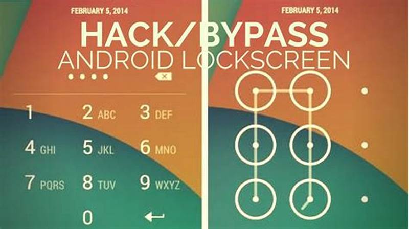 Bypass Android Lock Screen Pattern