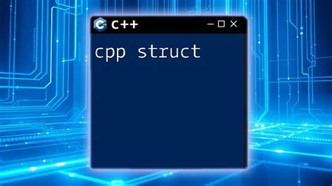 C++ Struct Template