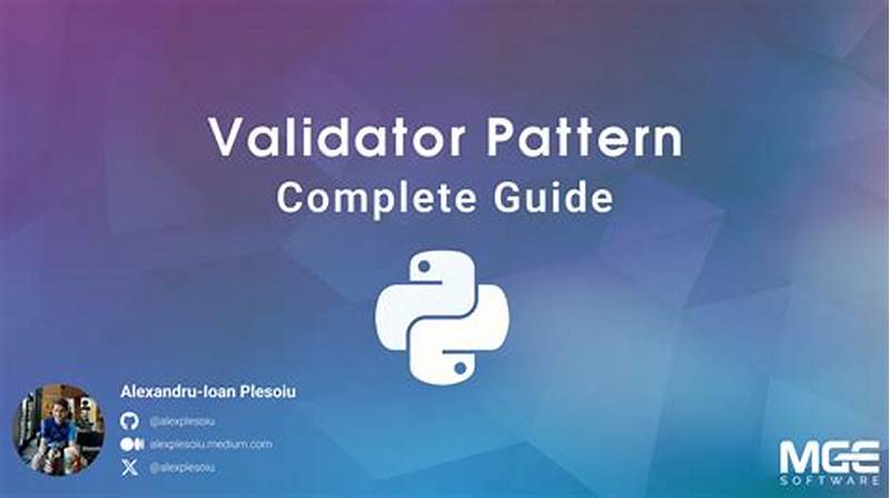 C  Validation Pattern