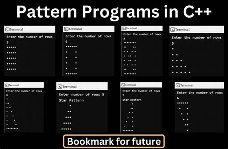 C Pattern Programs With Solutions