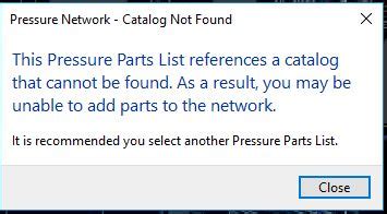 C3d Difference Between Network Parts List And Catalog