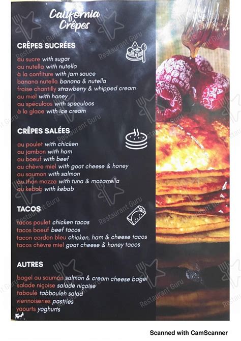 CALIFORNIA CREPES à Nice