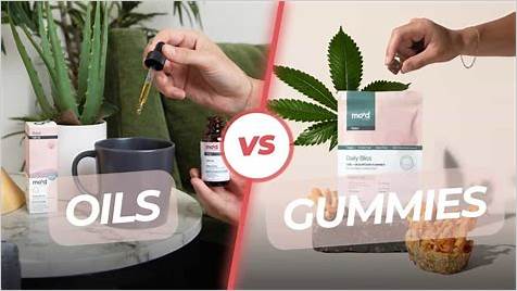 CBD Gummies vs CBD Oil: A Comprehensive Comparison of Benefits, Effects, and Usage
