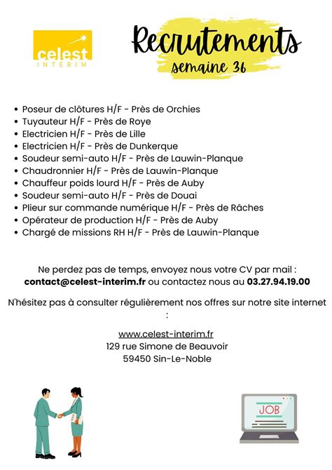 CELEST INTERIM DOUAI à Sin-le-Noble