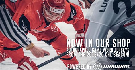 CHL Store: signed game-worn jerseys in limited stock!