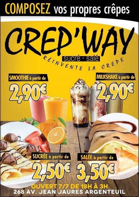 CREP'WAY à Argenteuil