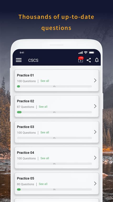 CSCS Test App Progress Tracker