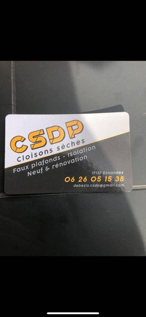 CSDP Plaquiste à Esnandes