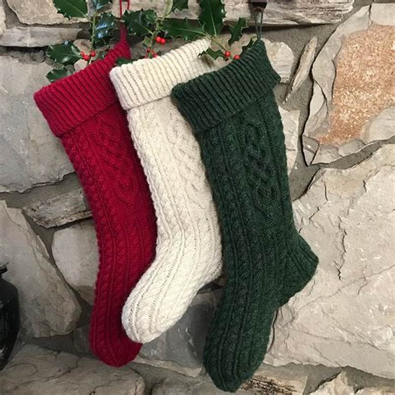 Cable Knit Stocking Pattern