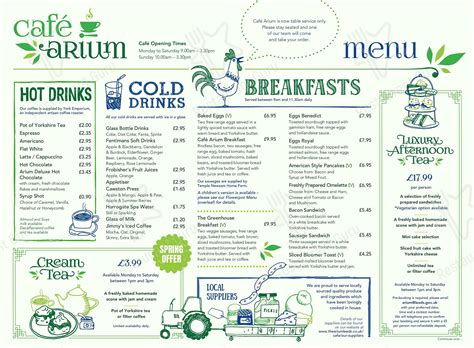 Cafe Arium Leeds Park Nursery
