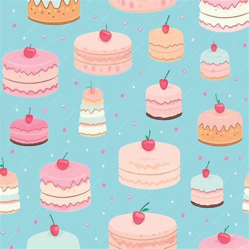 Cakes Pattern Design
