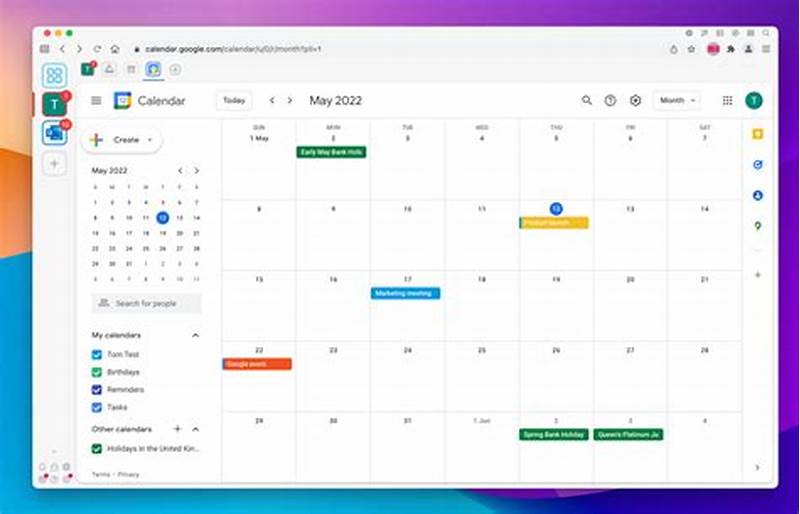 Calendar App For Computer