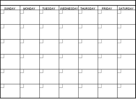 Calendar Custom Printable