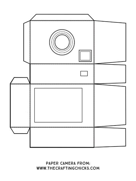 Camera Printable Template