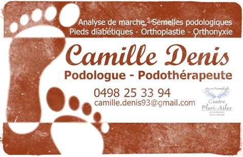 Camille MONNET Podologue à Tossiat