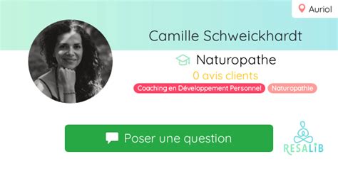 Camille SCHWEICKHARDT - Naturopathe & hypnothérapeute à Auriol