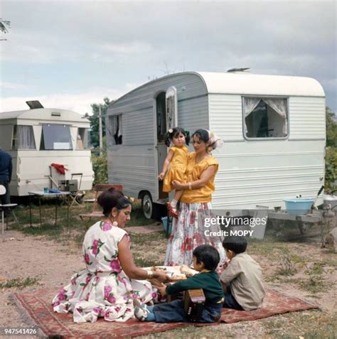 Camp de gitans à Allemans