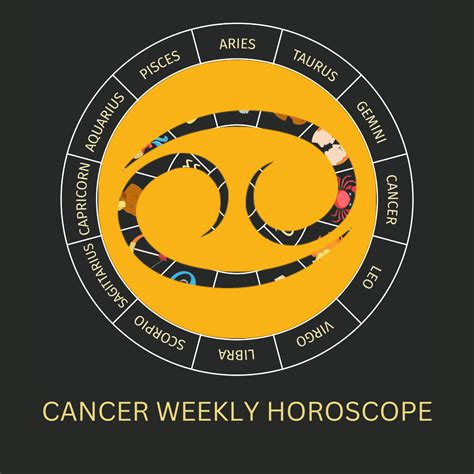 Cancer Weekly Horoscope Career