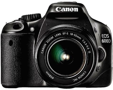 Canon EOS 600D DSLR camera