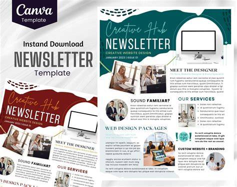 Canva Email Newsletter Template