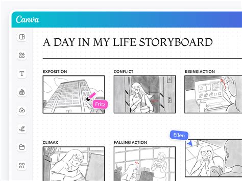 Canva Storyboard Templates