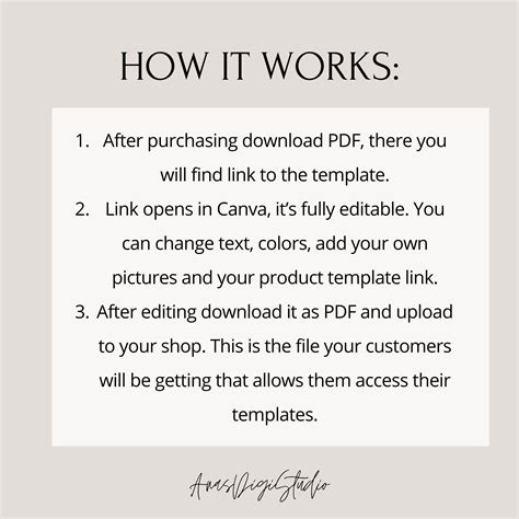 Canva Video Editing Template