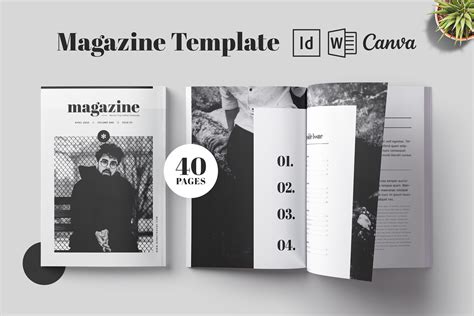 Canvas Magazine Template