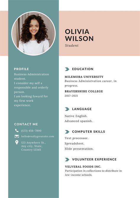 Canvas Resume Templates