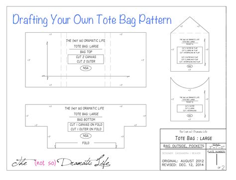 Canvas Tote Bag Template