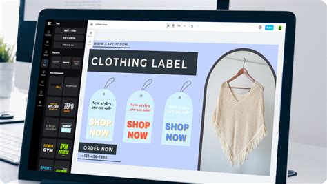 Capcut Template For Clothing Brand