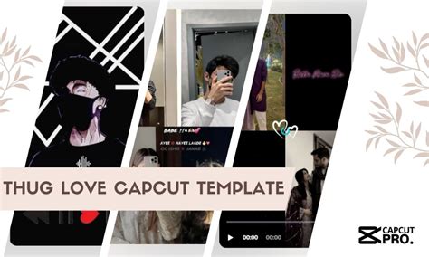Capcut Template Thug Love