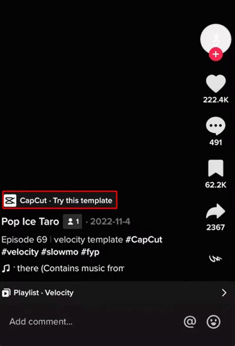 Capcut Try This Template