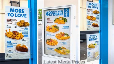 Captain D's Nutrition Chart