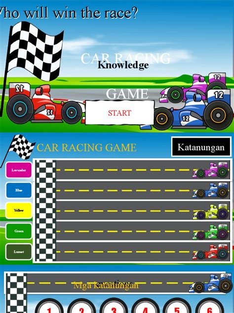 Car Racing Template