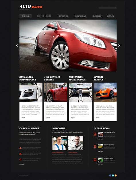Car Web Templates