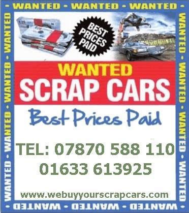 Car van Lorry Scrap Yards - Cardiff Newport Cwmbran Merthyr Tydfil Bristol Bridgend