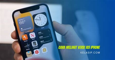 Cara Melihat iOS di iPhone in Indonesia
