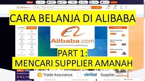 Cara Memilih Produk di Alibaba