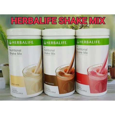 shake herbalife mengandung protein