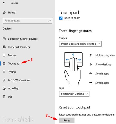 Cara Mengecek Pengaturan Touchpad Windows 10
