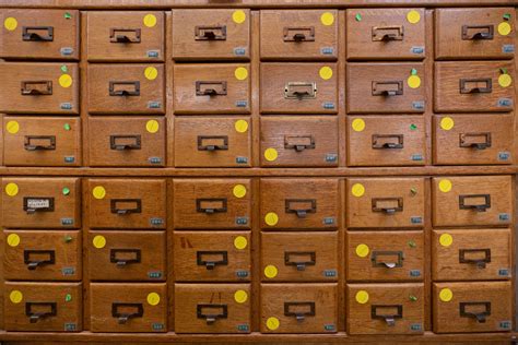 Card Catalog Note Cards
