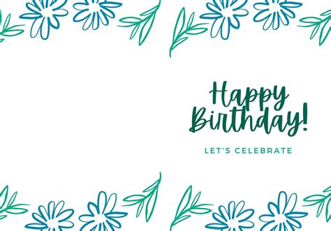 Card Template Free