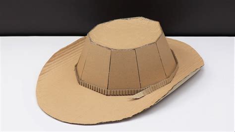Cardboard Box Cowboy Hat Template