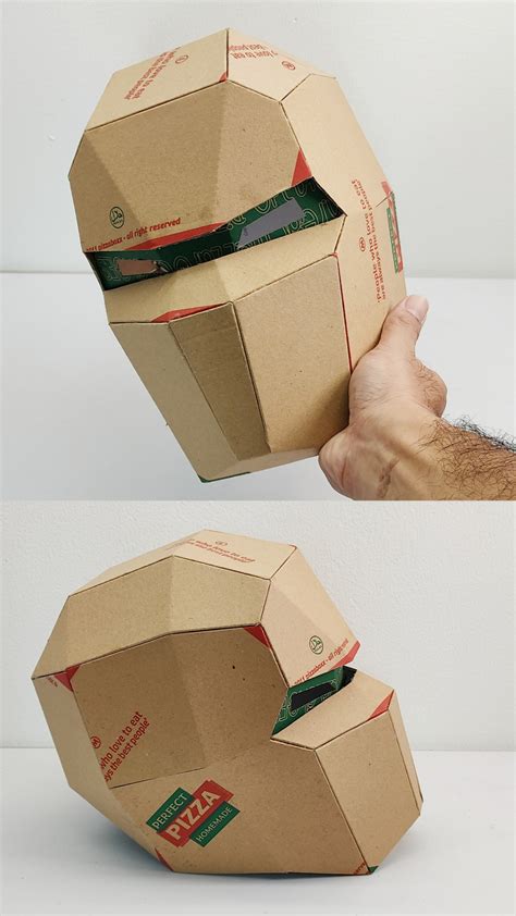 Cardboard Helmet Template