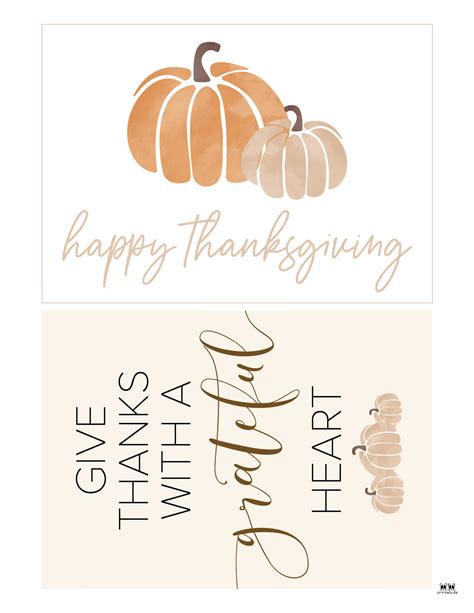 Cards For Thanksgiving Printable