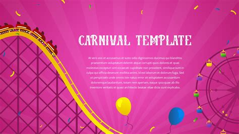 Carnival Slide Templates