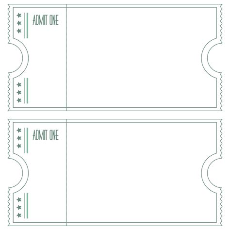 Carnival Tickets Template