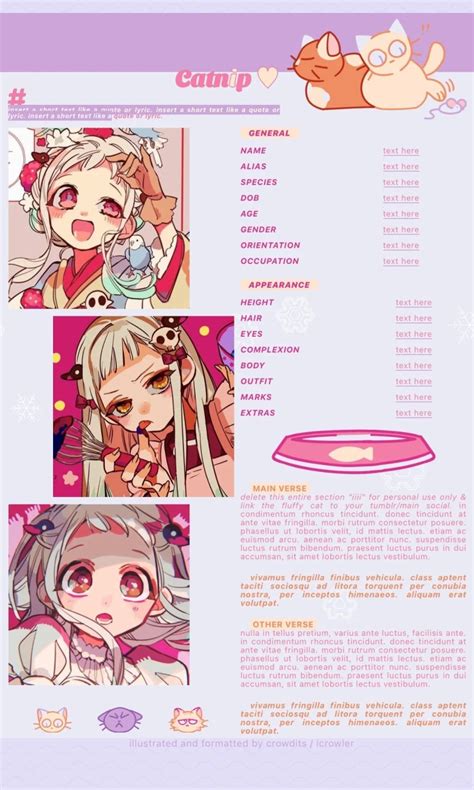 Carrd Templates Cute