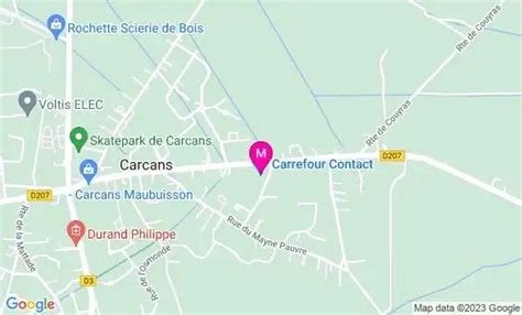 Carrefour Contact à Carcans