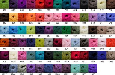 Cascade 220 Yarn Color Chart